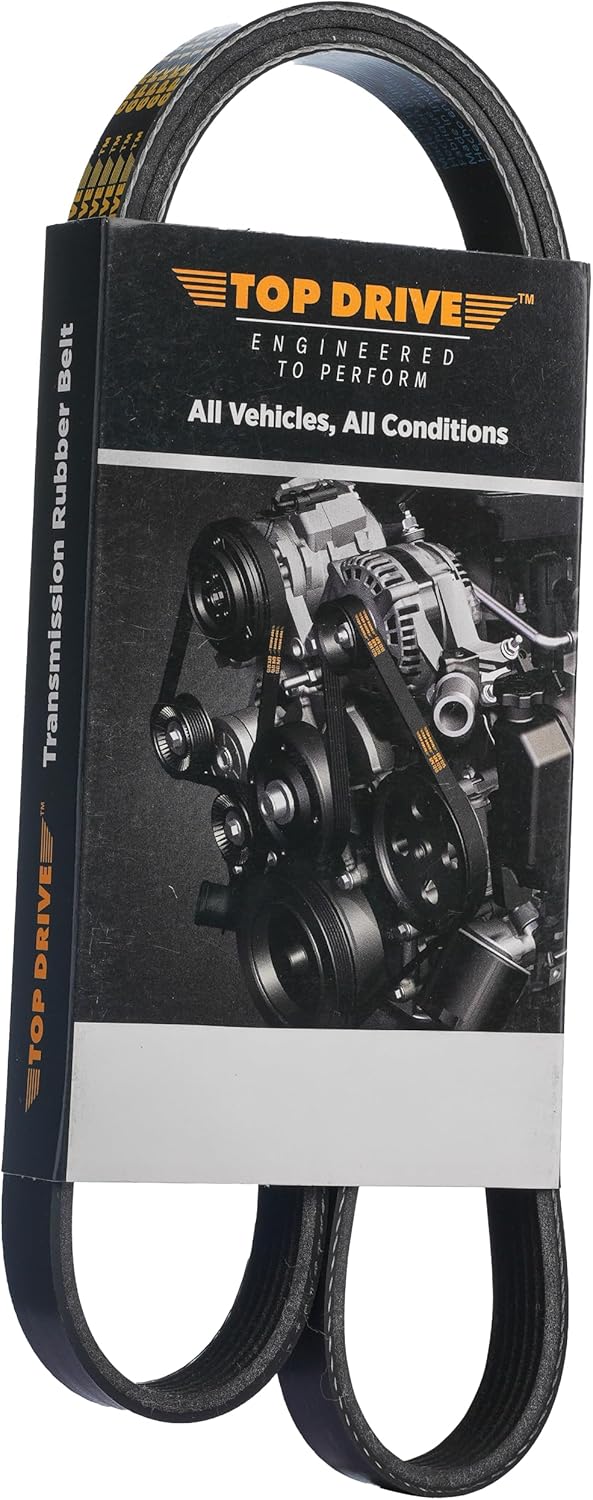 Top Drive, 6PK2135, Premium Engine EPDM Serpentine Drive Belt, Equivalent References - K060841, 5060840