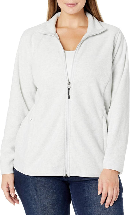 Essentials Women's Classic-Fit Full-Zip Polar Soft Fleece Jacket