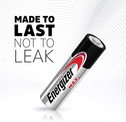 Energizer Max AA Batteries, 4 Count