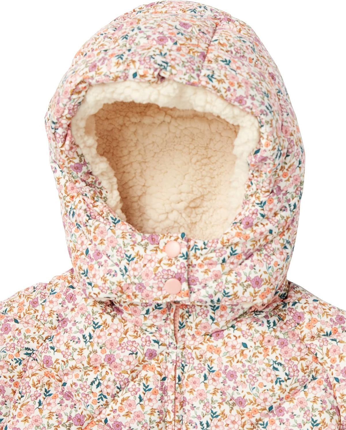 Size XXL Essentials Girls and Toddlers' Long Quilted Cocoon Puffer Coat