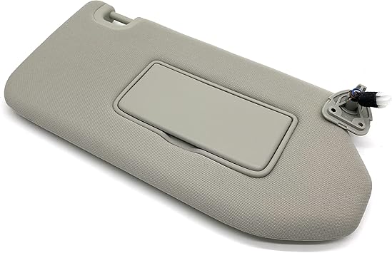 Ezzy Auto Gray Right Passenger Side Sun Visor Compatible with Nissan Pathfinder Infiniti QX60 JX35 with Sunroof 96401-9PB0A