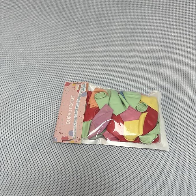 DORA's POCKET Play balloons, Bulk Pack of Strong Latex Balloons for Birthday, Party, Christmas, Wedding, Anniversary and Vacation