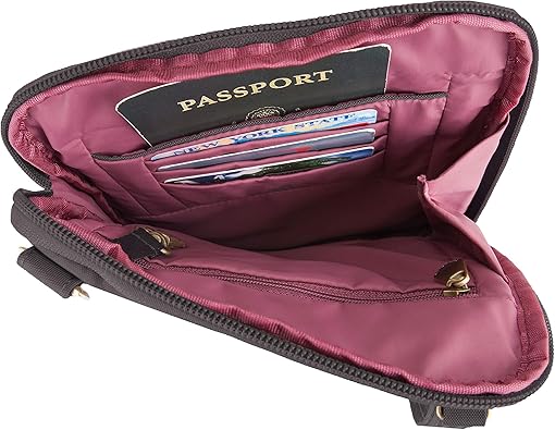 Travelon Anti-Theft Signature Quilted Slim Pouch