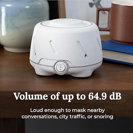 Yogasleep Dohm (WhiteGray) The Original White Noise Machine, Relaxing Natural Sound from a Real Fan, Sleep Aid  Noise Cancelling For Adults  Baby, Office Privacy  Meditation, Baby Registry