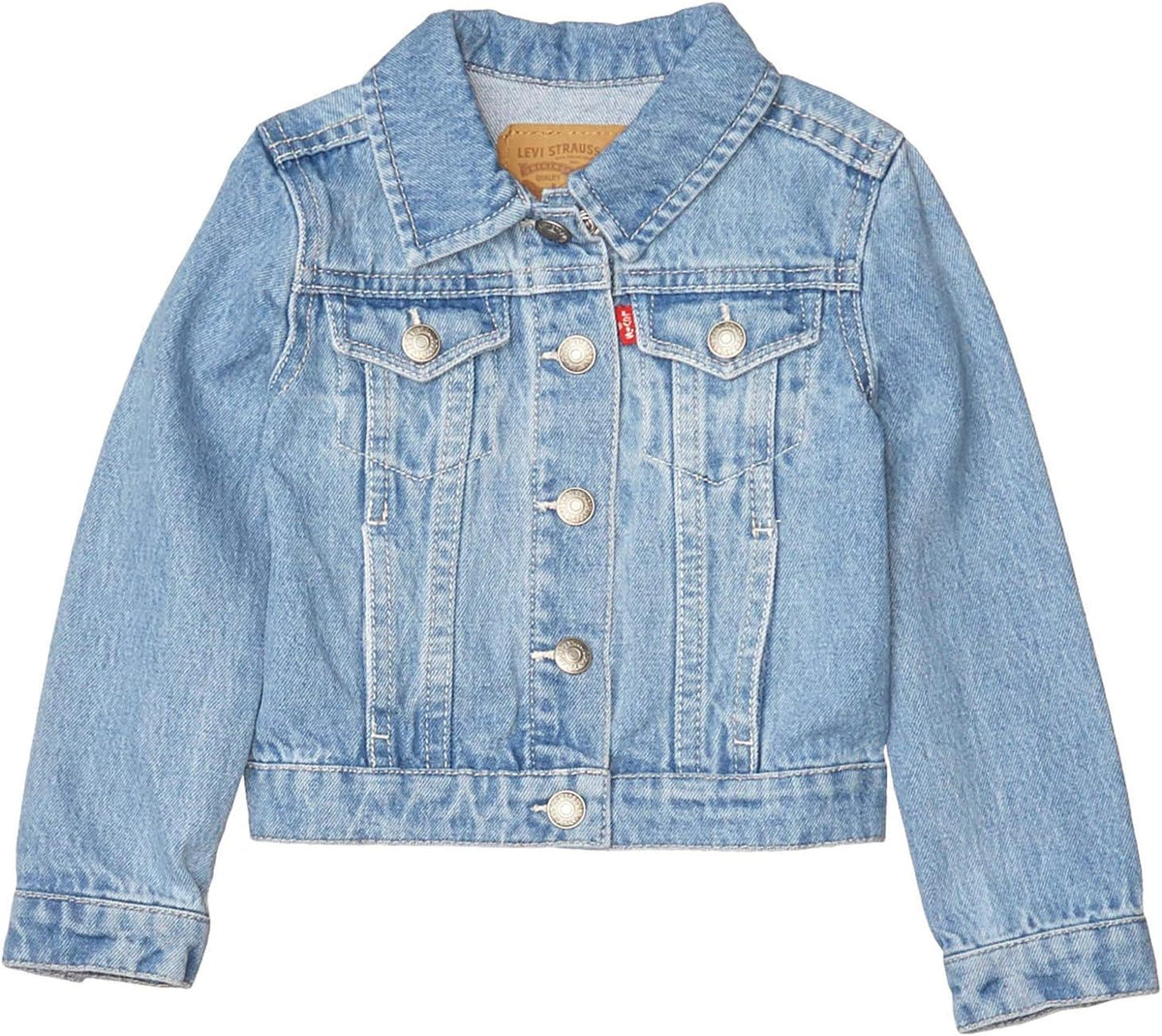 12-13 Years Old Deal: Levi's Kids Denim Trucker Jacket (Toddler)