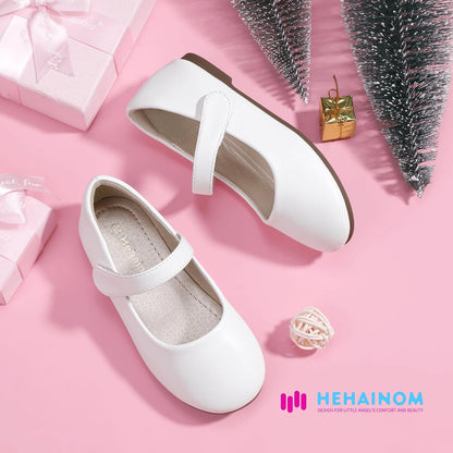 Toddler Girls Flats Mary Jane Flower Girl Dress Shoes School Wedding Party Shoes