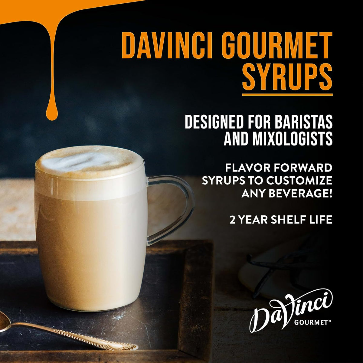 DaVinci Gourmet Classic Strawberry Syrup, 25.4 Fluid Ounces (Pack of 1)