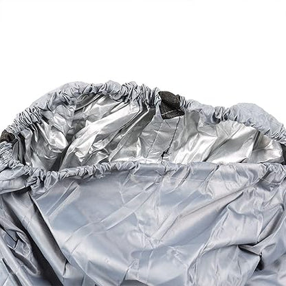 Boat Cover Heavy Duty Trailerable Marine Grade Polyester Replacement for Jon Boat Cover 16FT Length Beam Width to 75 Inch