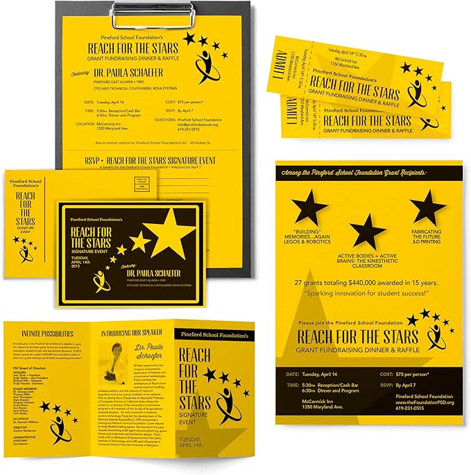 Astrobrights(R) Cover Stock, 8 12in. x 11in., 65 Lb, Solar Yellow, Pack Of 250 Sheets, 21738