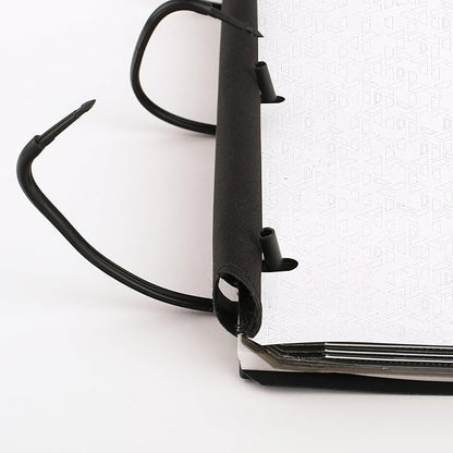 Five Star Flex Refillable Notebook  Study App, College Ruled Paper, 1-12 Inch TechLock Rings, Pockets, Tabs and Dividers, 300 Sheet Capacity, White (29324AE2)