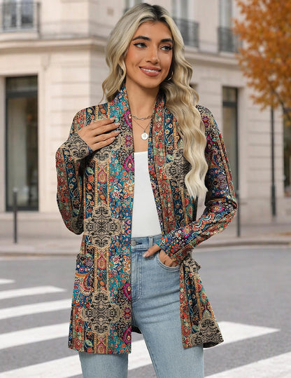 Zeagoo Women's Lightweight Cardigan Open Front Long Sleeve Casual Loose Thin Cardigans with Pockets 2026