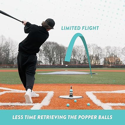 Baseball Training Tee Popper 202, Hitting Tee for Perfect Swings, Batting Machine (Not for Real Baseballs 202 Popper Balls Not Included)