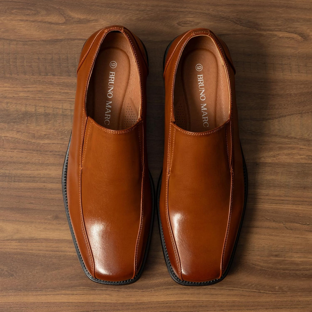 Bruno Marc Men's Slip on Dress Loafers Formal Shoes