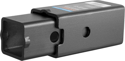 CURT 45408 Trailer Hitch Receiver Adapter Reducer Sleeve Set, 3 to 2-12 or 2-Inch, 2-Piece, Black
