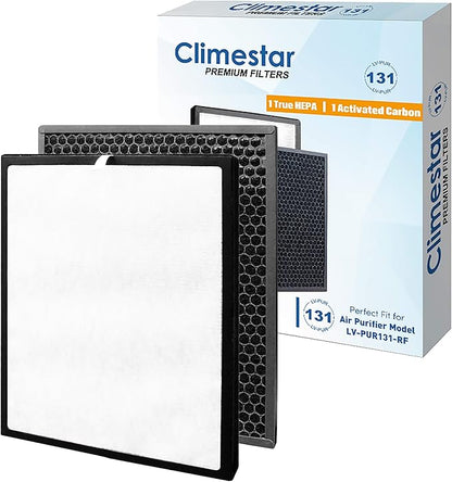 Climestar H13 Grade True HEPA Filter and Pre-Filter Set Compatible Replacement for Levoit LV-PUR131 Air Purifier