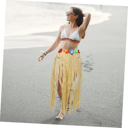 Hula Skirt for Women Authentic Hawaiian Costumes Party Festival Performance Dress