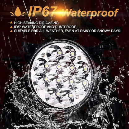 Par46 Unity Spotlight, 5.75" 5-34" H5001 LED Spot Light Sealed Beam Projector 36W, Special for Unity Old Spotlight Boat Pillar Lights Replacement(1Pcs)