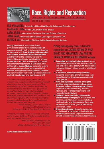 Race, Rights and Reparation: Law and the Japanese American Internment (Aspen Elective Series)