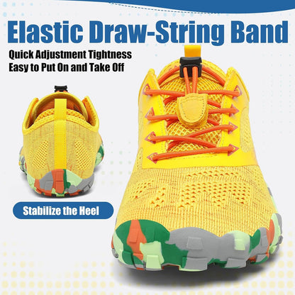 SAGUARO Womens Mens Barefoot Shoes Minimalist Trail Runner Wide Toe Box Zero Drop Outdoor Cross Training Shoe