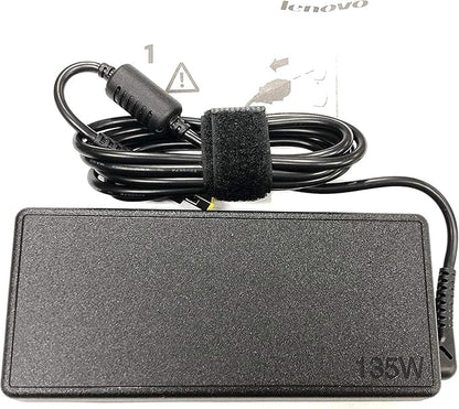 New Genuine Laptop Charger 135W 20V 6.75A Slim Tip ADL135NDC3A (888015027) AC Adapter Power Supply,Black 3 Prong Power Cord forLenovo G510 G5005 Y50-70 Y50P-70 Y520-15 Y700-14 Y700-17 Y70-70 ideapad