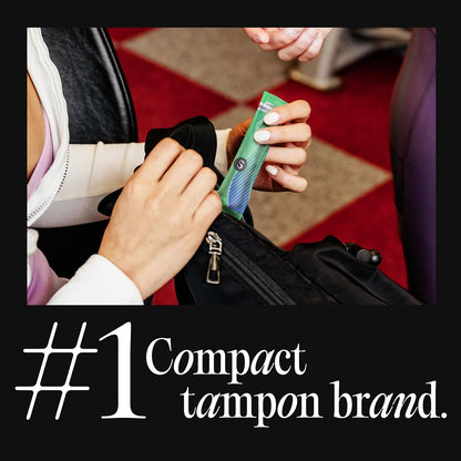 U by Kotex Tampons, Click Compact, Super Plus Absorbency, Unscented, 45 Count
