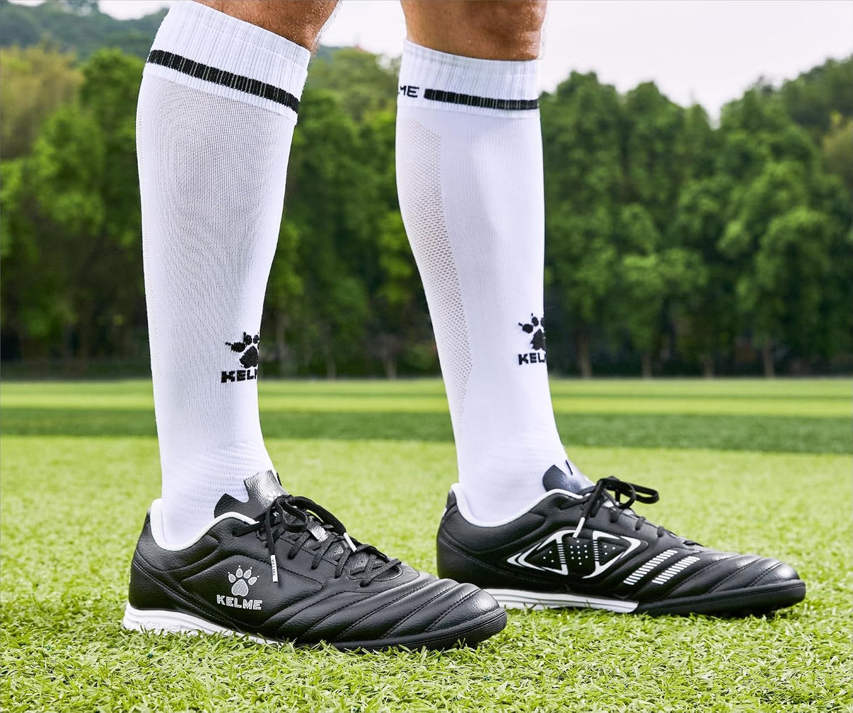 KELME Turf Soccer Shoes, Futsal Indoor Cleats for Men Women, Football Baseball