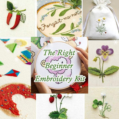 Rainbow Colors Embroidery Floss - Cross Stitch Threads - Friendship Bracelets Floss - Crafts Floss- Hand Embroidery Thread 25 Skeins Per Pack