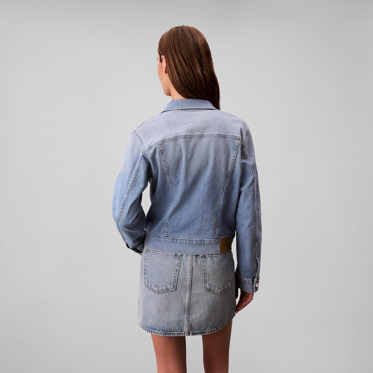 Calvin Klein Women's Classic Denim Trucker Jacket