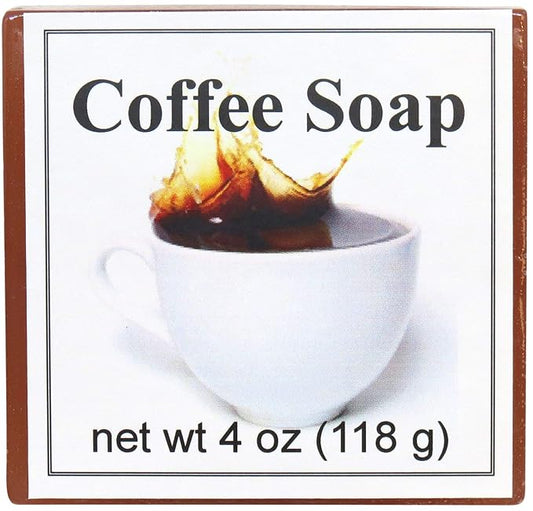 Coffee Glycerin Soap by Eclectic Lady, 4 oz Bar
