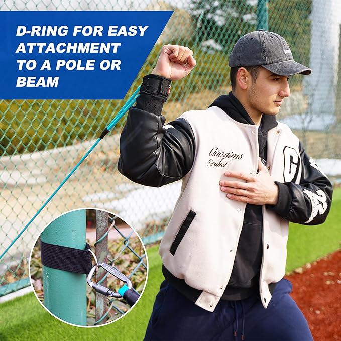 Resistance Bands for Pitchers, Baseball  Softball Training Equipment for Improving Arm Strength  Pitching Training, Baseball Pitching Bands for All Skill Levels