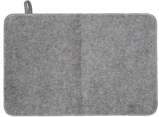Sauna Mat, Infrared Sauna Accessories, Sauna Mat for Inside Sauna, Felt Sauna Cusion for Sauna Bath House Shower Room