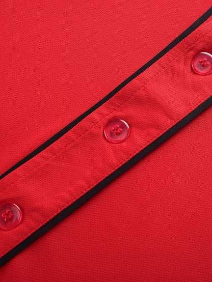 Baseball Jersey for Men Women Blank Sports Uniforms Button Down Plain Shirts Short Sleeve