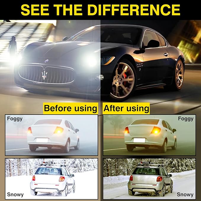 DUCO Night Vision Driving Glasses Fit Over Glasses for Men and Women Anti Glare Polarized Yellow Nighttime Lens 8953Y