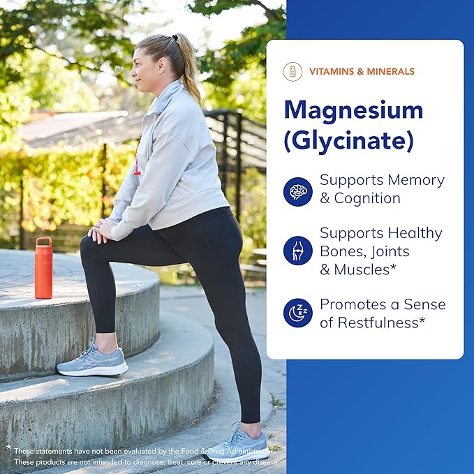 Pure Encapsulations Magnesium (Glycinate) - Supplement to Support Stress Relief, Sleep, Heart Health, Nerves, Muscles, and Metabolism - with Magnesium Glycinate - 90 Capsules