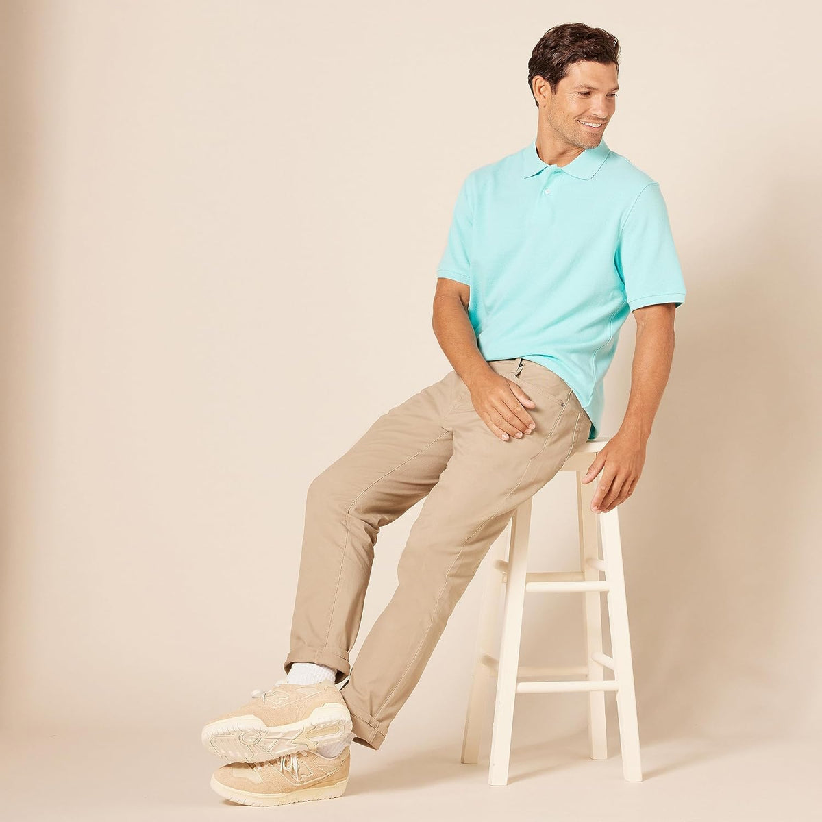 Men's Regular-Fit Cotton Pique Polo Shirt (Available in Big & Tall)