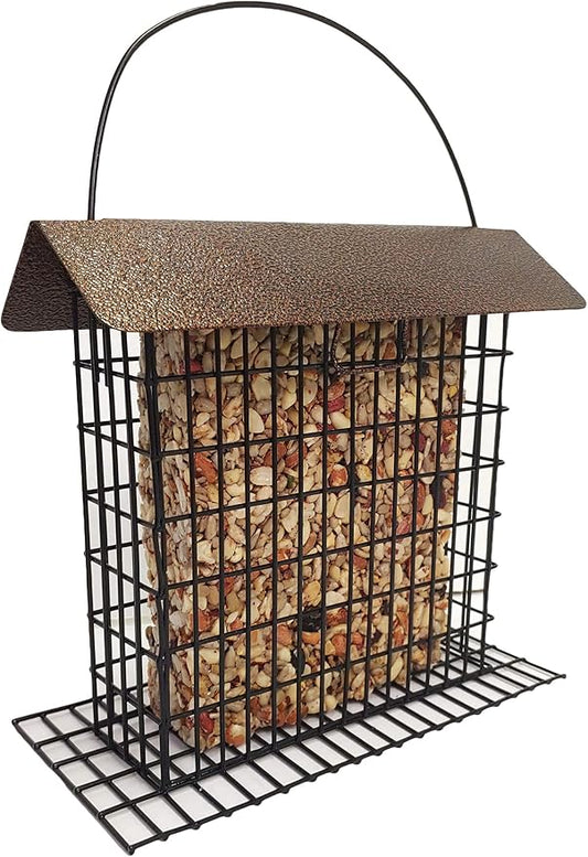 Large Seed Cake Feeder  Holds 1 Large 2 lb Seed Cake for Wild Birds