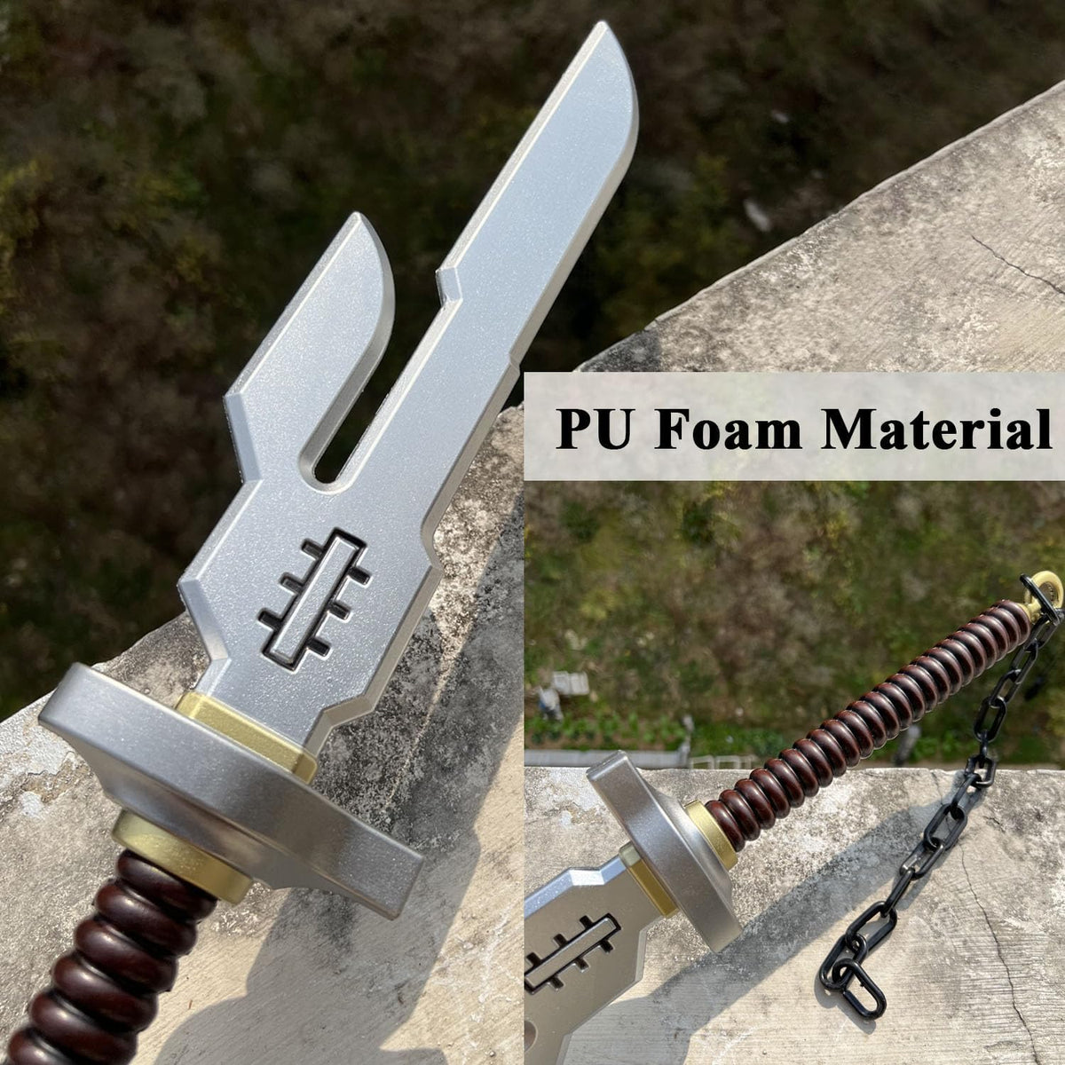 24" Fushiguro Toji Cosplay Weapons Sword PU Material Foam Sword Props,for Display,Gift