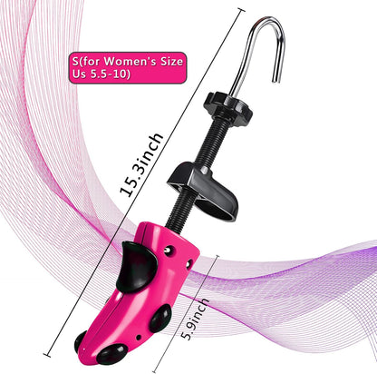 Shoe Stretcher Shoe Trees,Adjustable Length & Width for Men and Women,4-Way Adjustable Shoe Expander Widener