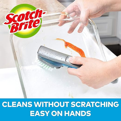 Scotch-Brite Advanced Soap Control Dishwand Brush Refill, 3 Pack
