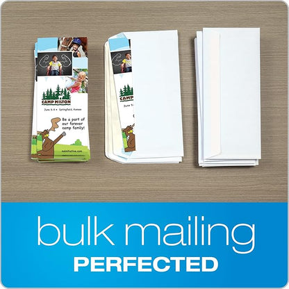 Columbian 10 Security Envelopes, 500Box, No Window, 4-18 x 9-12 Inches, Release  Seal Self Seal, White (COLO151)