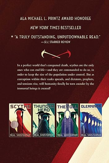The Arc of a Scythe Paperback Collection (Boxed Set) by Neal Shusterman: Scythe; Thunderhead; The Toll; Gleanings