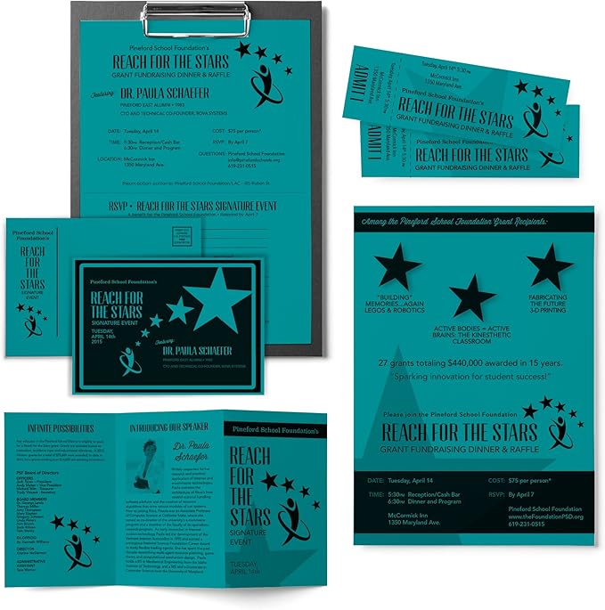 Neenah Paper 21855 Color Cardstock, 65lb, 8 12 x 11, Terrestrial Teal, 250 Sheets