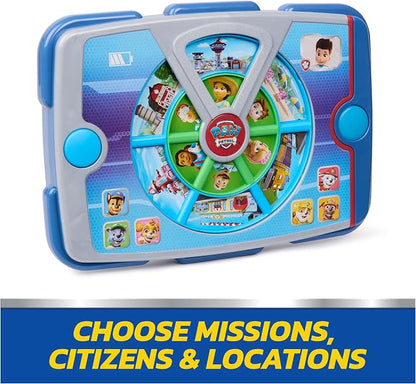 Paw Patrol Academy Rescue Mission Pup Pad, Electronic Interactive Toy | Interactive Pup Pad Toy, Muisc, Lights and Sounds, Play With 18 Rescue Missions, Kids Toys for Boys & Girls Ages 3 & Up