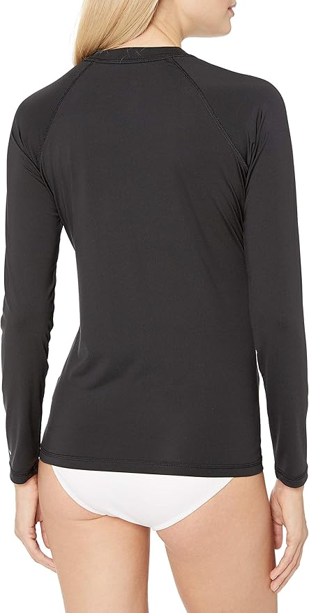 Nike Women's Standard UPF 40+ Long Sleeve Rashguard Swim Tee