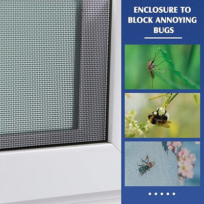 Flat Screen Spline 0.315 Width Vinyl Screen Spline Flat Bottom and Curved Top Edge Screen Spline for Replace The Glass Screen on Windows or Patio Screen Doors, 0.092" Thickness (100 ft)