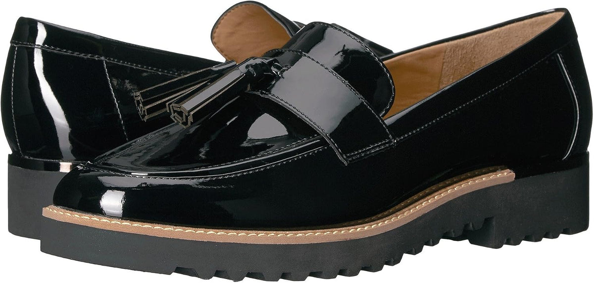 7.5 W Size, Franco Sarto Carolynn Black Patent 7.5 W