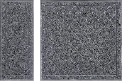 unipaws Cat Litter Trapping Mat, Litter Box Scatter Control Pad, Litter Free Floors and Urine Waterproof, Gentle on Paws, No Phthalate