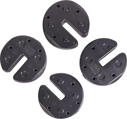 US Weight 20 Pound Canopy Weight Set of 4 with No-Pinch Design - Easy Installation and Removal to Secure Tents, Canopies, and Umbrellas at Outdoor Events