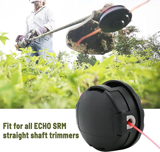 4 Pack Universal Trimmer Head for Weeders fits Speed Feed 400 SRM210 SRM230 SRM250 SRM251 PAS210 PAS211 PAS225 PAS230 PAS260 SHINDAIWA 22T C230 C242 B45  B450 ETC Weed Eater