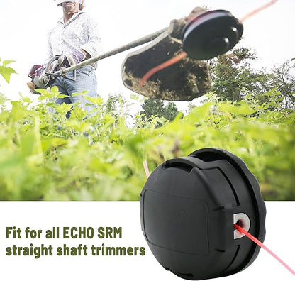 4 Pack Universal Trimmer Head for Weeders fits Speed Feed 400 SRM210 SRM230 SRM250 SRM251 PAS210 PAS211 PAS225 PAS230 PAS260 SHINDAIWA 22T C230 C242 B45  B450 ETC Weed Eater